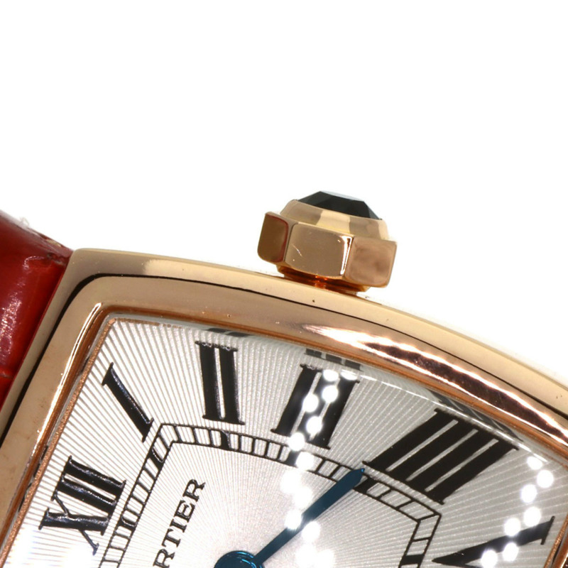 卡地亞 W6400356 Radonya SM 女士腕錶，18K 玫瑰金，皮革錶帶-20