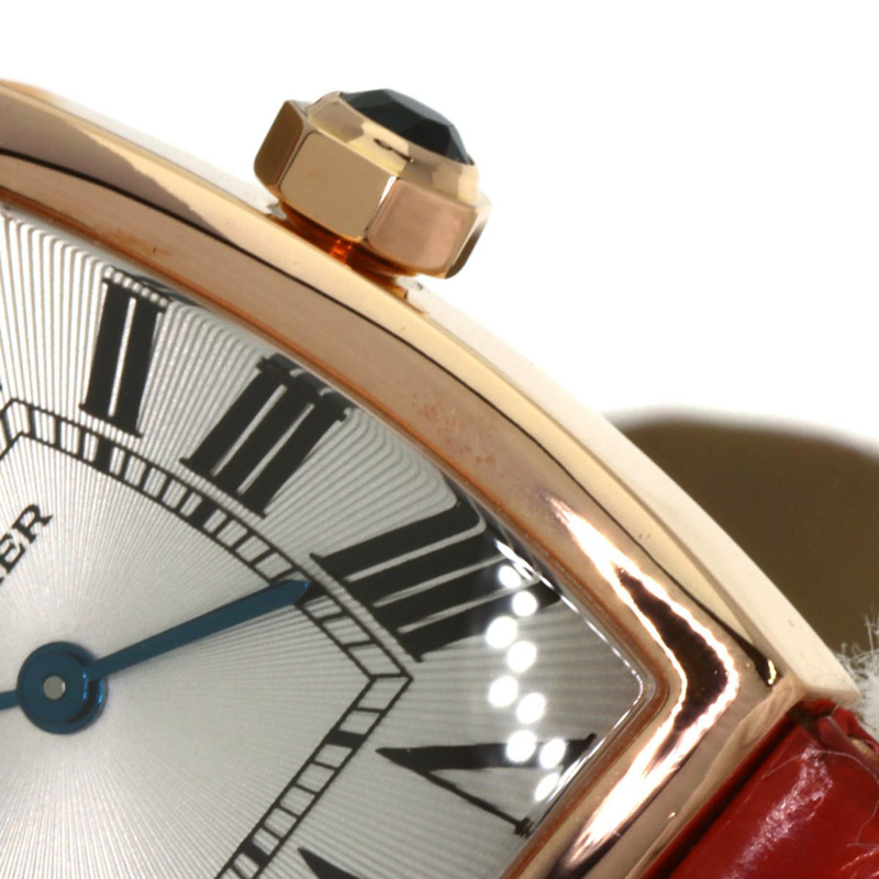 卡地亞 W6400356 Radonya SM 女士腕錶，18K 玫瑰金，皮革錶帶-21