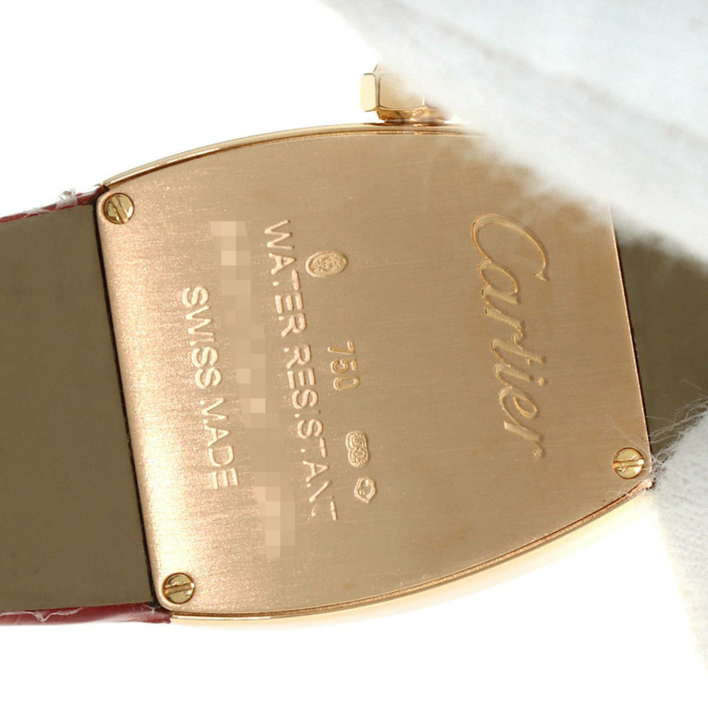 卡地亞 W6400356 Radonya SM 女士腕錶，18K 玫瑰金，皮革錶帶-26