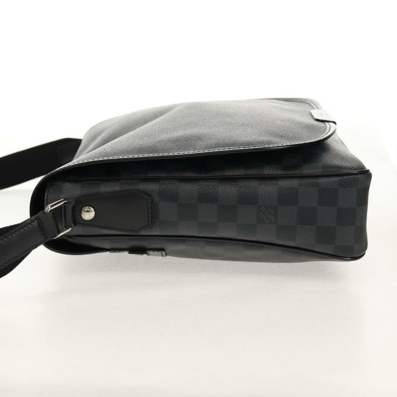 【日本直送】路易威登 Damier Graphite Daniel MM 單肩包 N58029 LV Auth 149464V-2