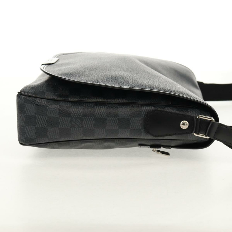 【日本直送】路易威登 Damier Graphite Daniel MM 單肩包 N58029 LV Auth 149464V-3