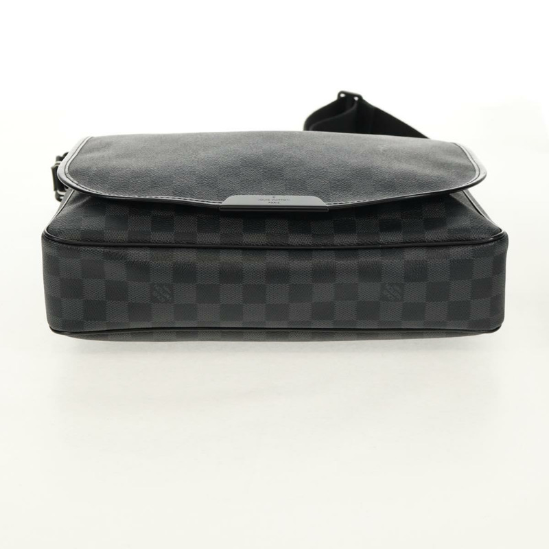【日本直送】路易威登 Damier Graphite Daniel MM 單肩包 N58029 LV Auth 149464V-4