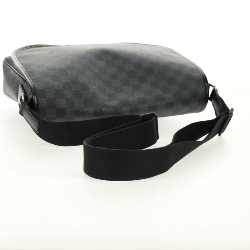【日本直送】路易威登 Damier Graphite Daniel MM 單肩包 N58029 LV Auth 149464V-6