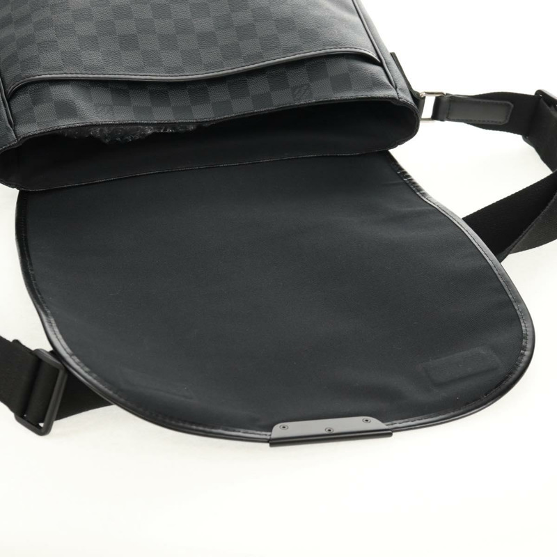 【日本直送】路易威登 Damier Graphite Daniel MM 單肩包 N58029 LV Auth 149464V-8