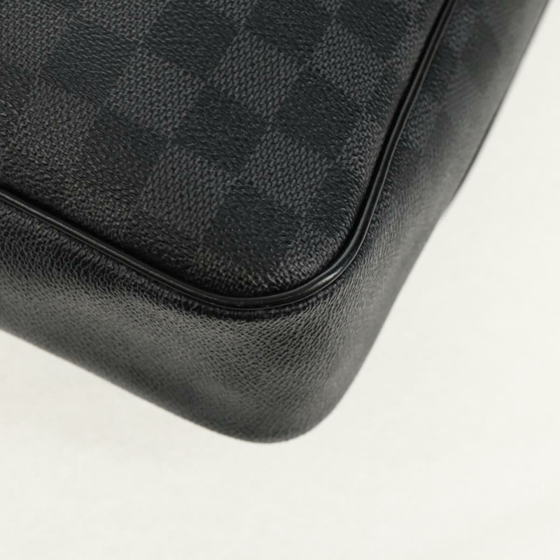 【日本直送】路易威登 Damier Graphite Daniel MM 單肩包 N58029 LV Auth 149464V-16