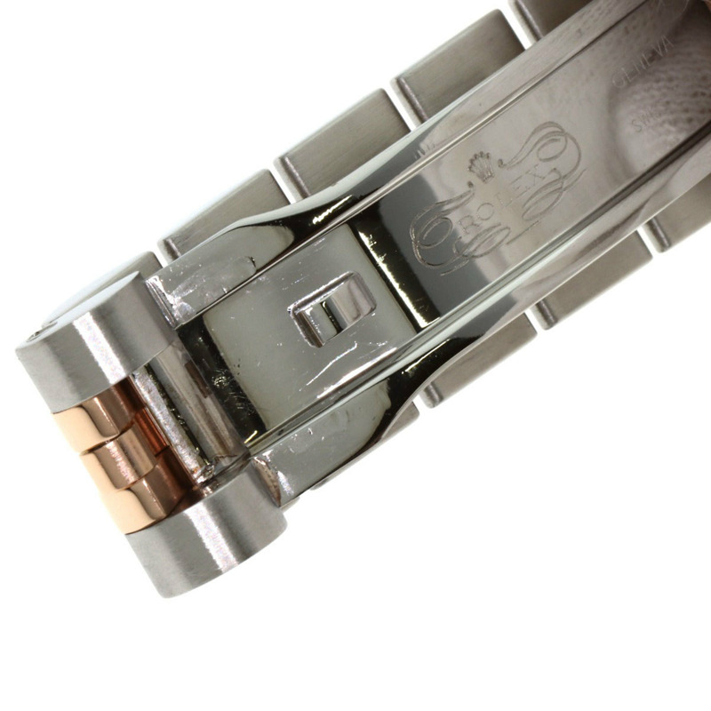 勞力士 179171G Datejust 10P 鑲鑽腕錶，精鋼及 18K 永恆玫瑰金材質，女款-15