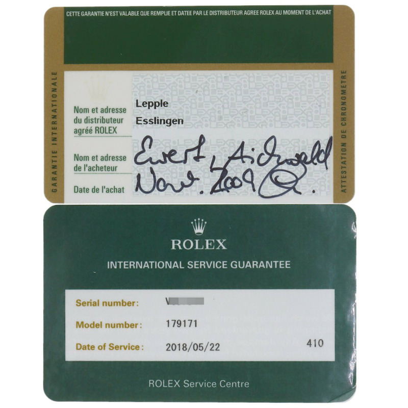 勞力士 179171G Datejust 10P 鑲鑽腕錶，精鋼及 18K 永恆玫瑰金材質，女款-25