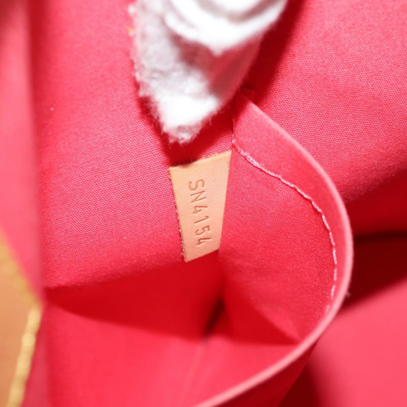 【日本直送】路易威登 Monogram Vernis Alma PM 手提包 玫瑰金 M90256 LV 正品 149485V-10