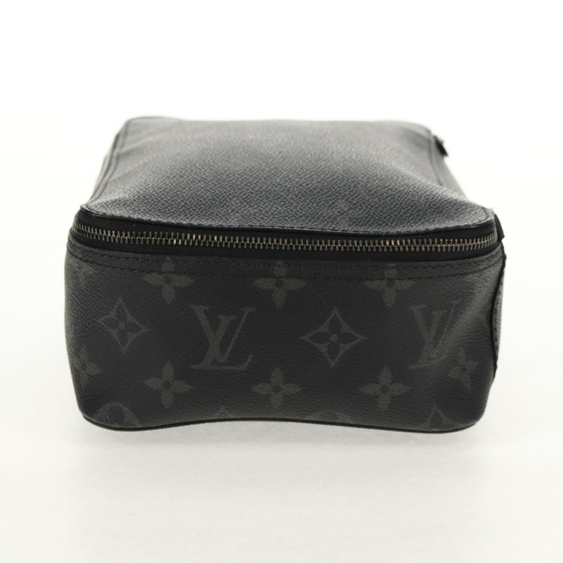 【日本直送】路易威登 Monogram Eclipse Cube Derangemont MM 手拿包 M44698 LV Auth 150909AM-2