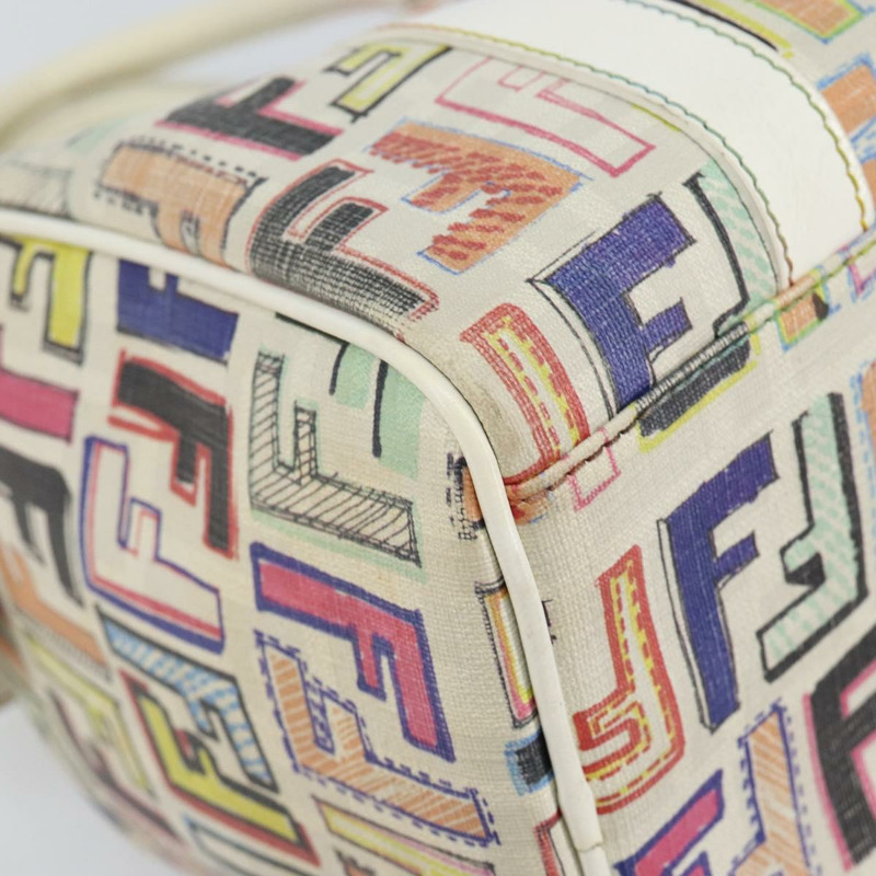 【日本直送】FENDI Zucca帆布手提包 PVC 多色金色 正品 152378V-15