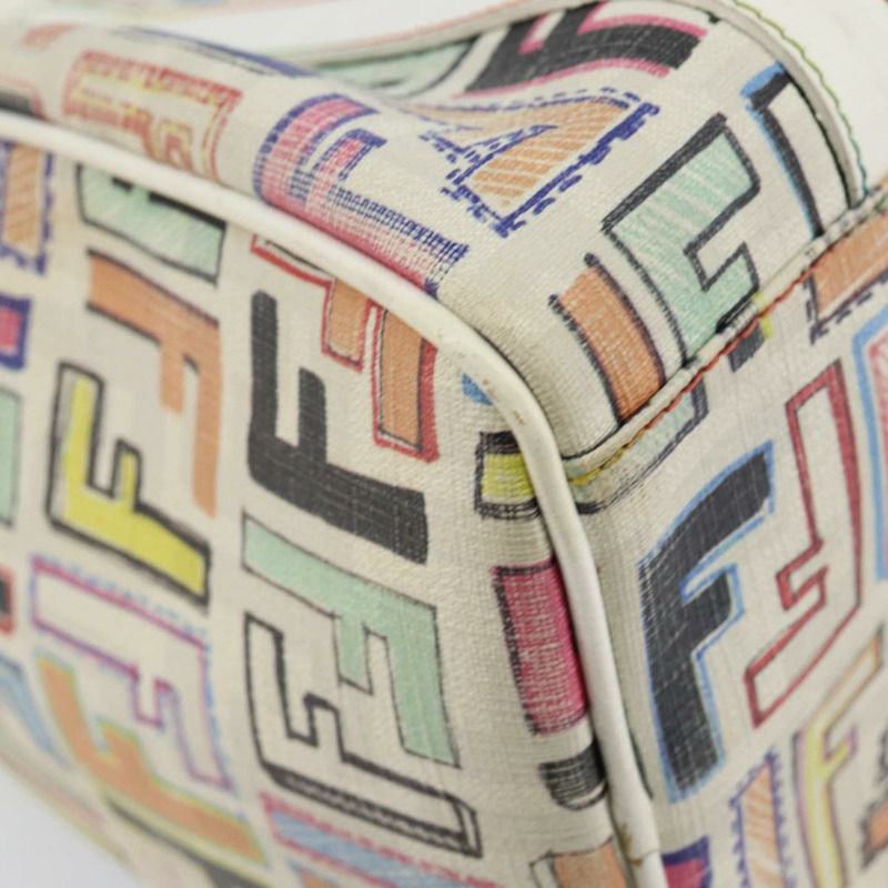 【日本直送】FENDI Zucca帆布手提包 PVC 多色金色 正品 152378V-17