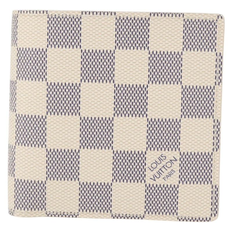 【日本直送】路易威登 Damier Azur Porte Feuille Marco 雙折皮夾 N60018 正品 152433AV-1