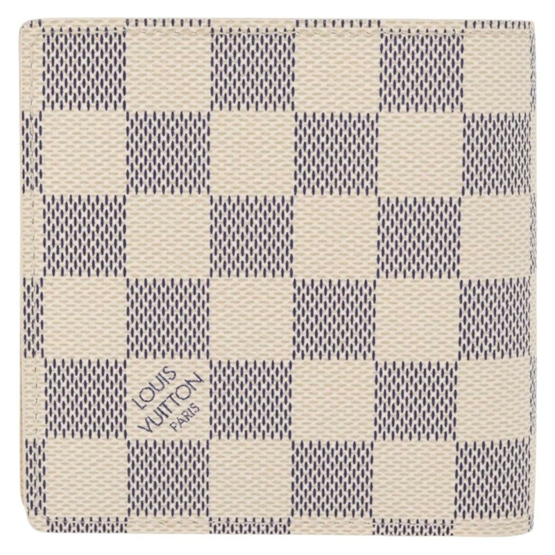 【日本直送】路易威登 Damier Azur Porte Feuille Marco 雙折皮夾 N60018 正品 152433AV-12