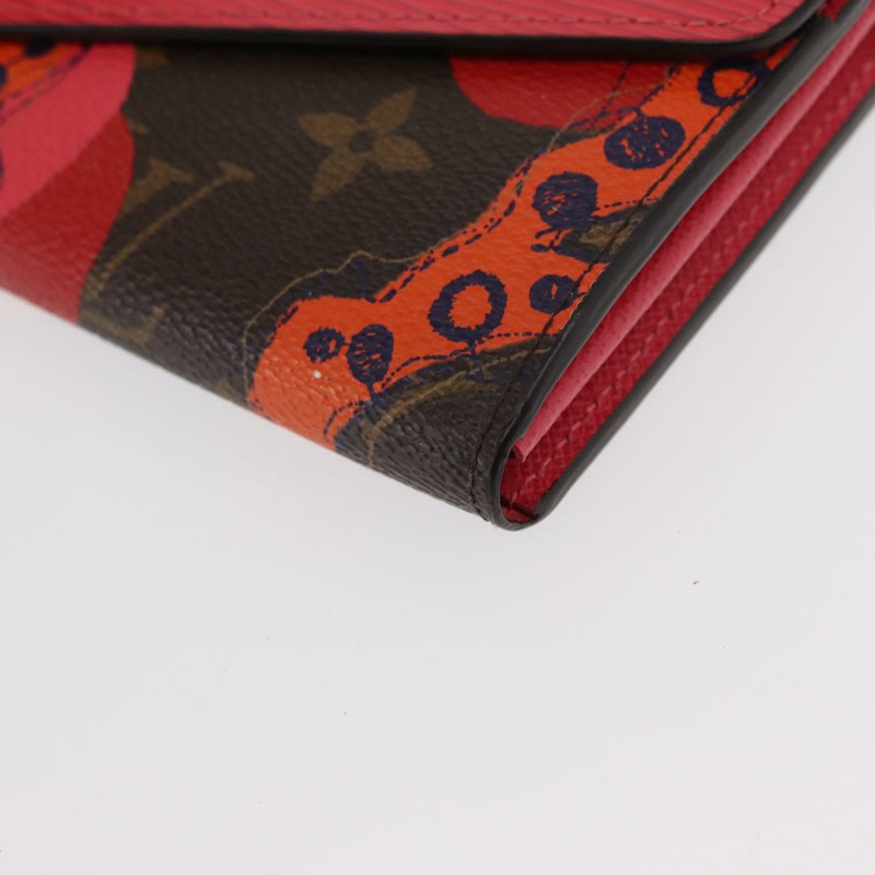 【日本直送】路易威登 Epi Monogram La Mage Portefeiulle Sarah 錢包 M60938 正品 152421AM-13
