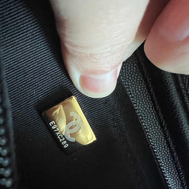 Chanel 23A黑金黑鑽荔枝皮 配件齊全 晶片款🔥-14