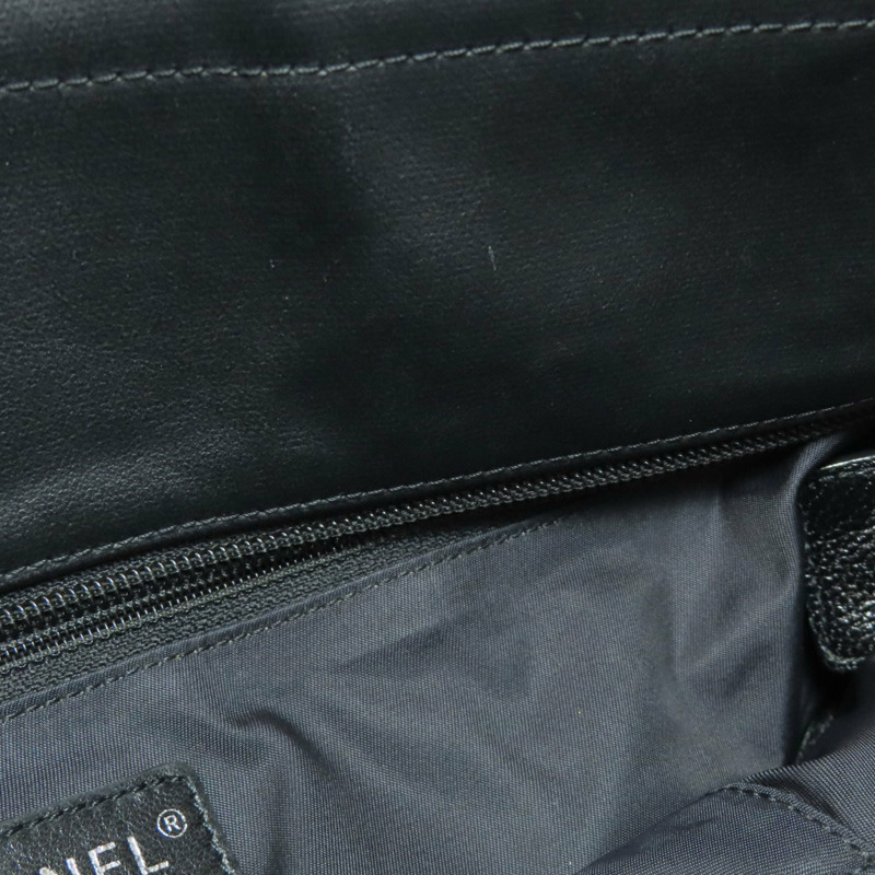 香奈兒女士 Pavillionaire MM 銀色五金小牛皮手提包-8