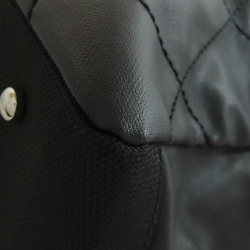 香奈兒女士 Pavillionaire MM 銀色五金小牛皮手提包-19