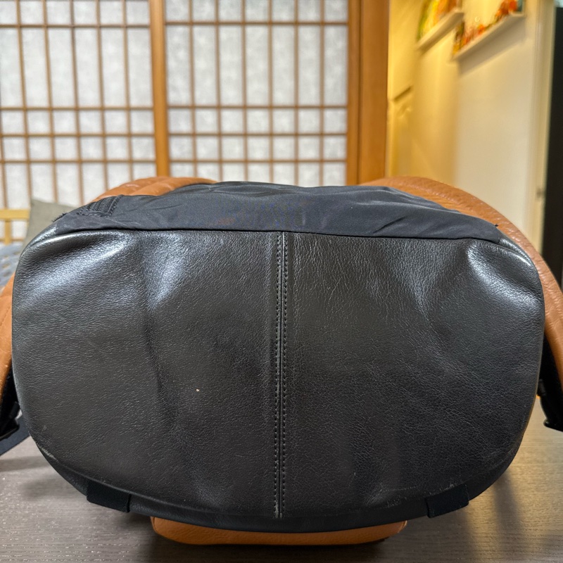 二手 COACH 牛皮後背包 公事包 辦公包 精品包 雙肩包 男用包-7