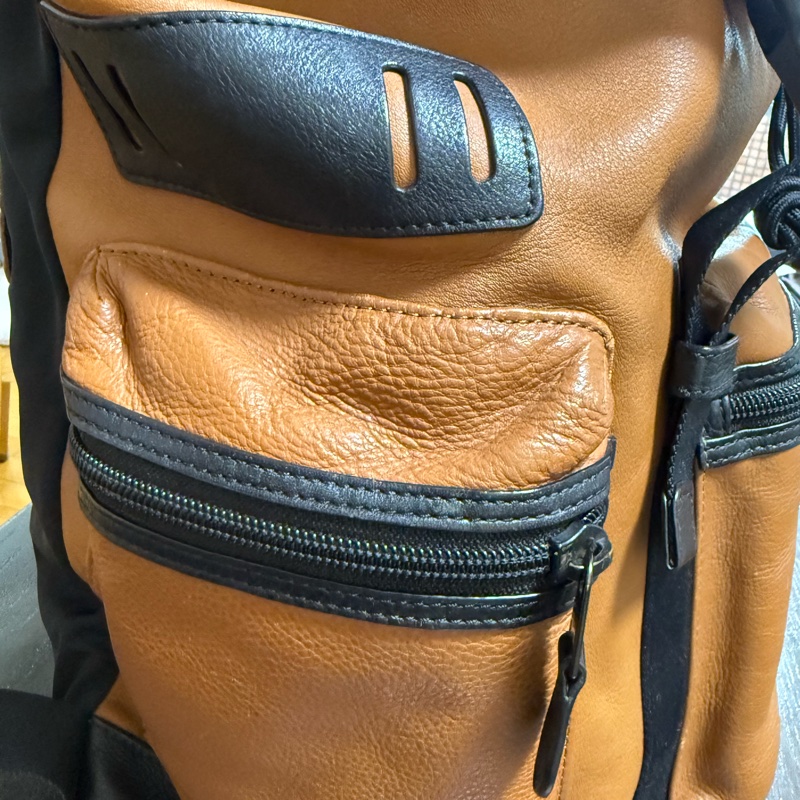 二手 COACH 牛皮後背包 公事包 辦公包 精品包 雙肩包 男用包-19