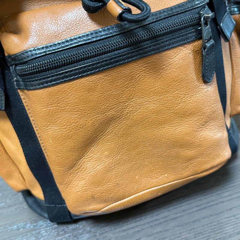 二手 COACH 牛皮後背包 公事包 辦公包 精品包 雙肩包 男用包-20