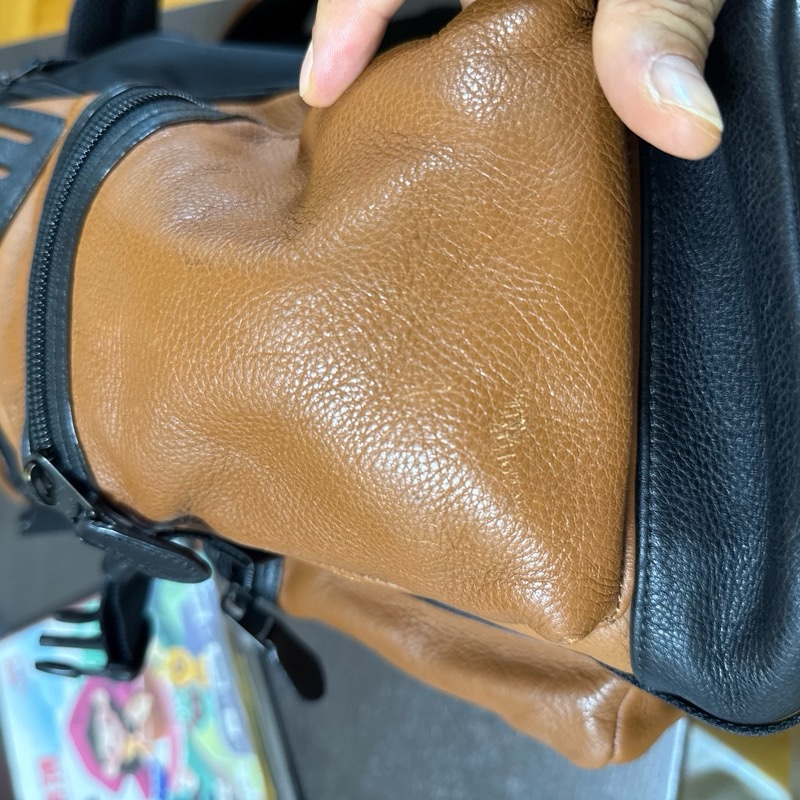 二手 COACH 牛皮後背包 公事包 辦公包 精品包 雙肩包 男用包-33