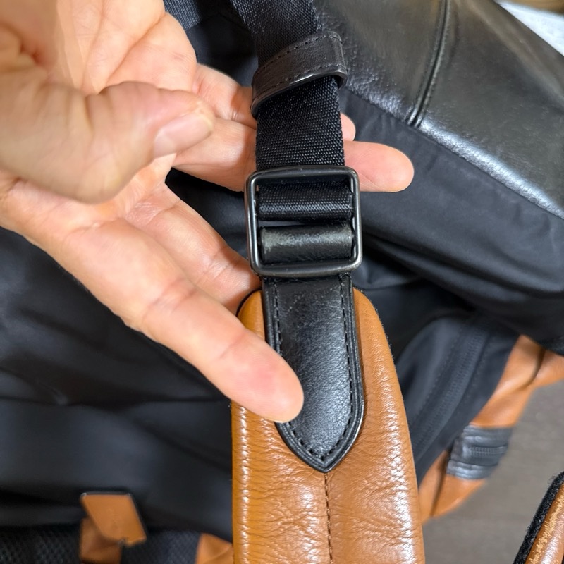 二手 COACH 牛皮後背包 公事包 辦公包 精品包 雙肩包 男用包-43