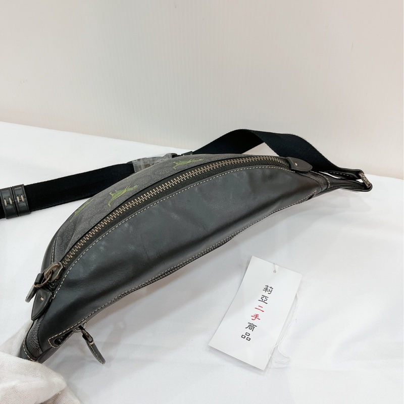 莉亞精品♡Coach 恐龍胸包 二手-8