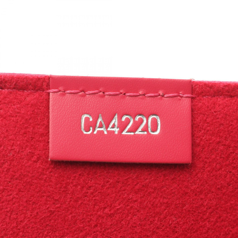 路易威登 Petit Sac Plat 斜背包 M80168 Epi 玫瑰色 Epi 皮革 二手-4