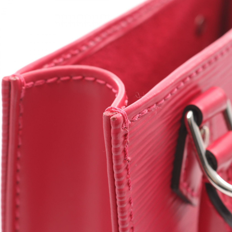 路易威登 Petit Sac Plat 斜背包 M80168 Epi 玫瑰色 Epi 皮革 二手-5