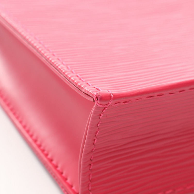 路易威登 Petit Sac Plat 斜背包 M80168 Epi 玫瑰色 Epi 皮革 二手-7