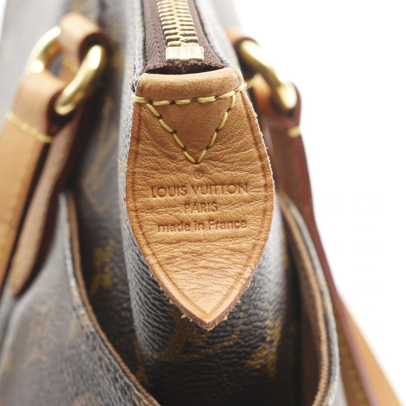 路易威登 Totally PM 手提單肩包 M56688 Monogram 帆布皮革 棕色-3