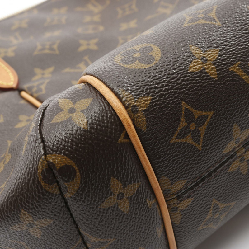 路易威登 Totally PM 手提單肩包 M56688 Monogram 帆布皮革 棕色-5