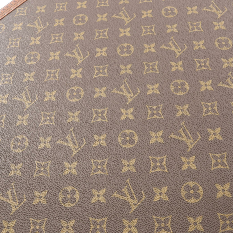 路易威登 Visten 70 Monogram Trunk 旅行箱 M21324 PVC 塗層帆布皮革棕色二手男女通用-11