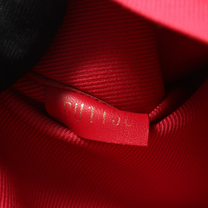 路易威登 Saintonge 單肩包 M43557 Monogram 皮革 棕色小蒼蘭色 二手-4