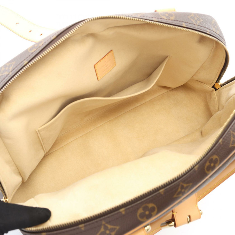 路易威登 Manhattan GM 手提包 M40025 Monogram 帆布皮革棕色二手 LV-2