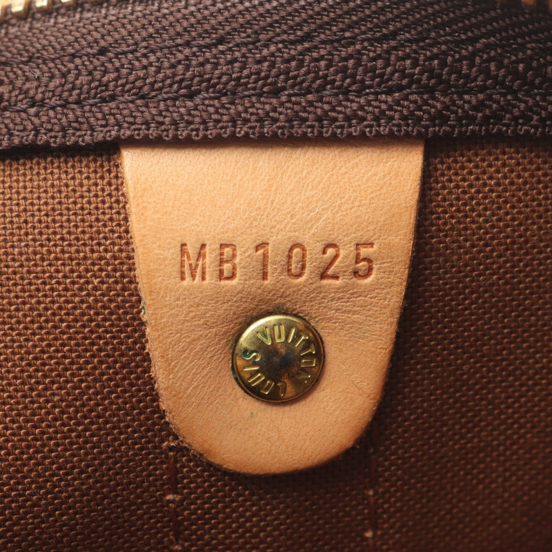 路易威登 Keepall 50 手提包 M41426 Monogram 帆布皮革棕色二手 LV-4