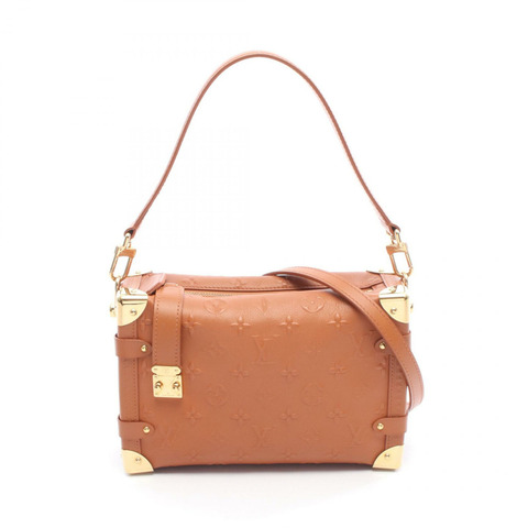 路易威登 Side Trunk PM 單肩斜背包 M21741 Monogram 棕色