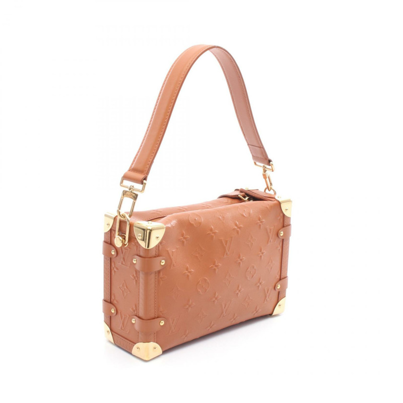 路易威登 Side Trunk PM 單肩斜背包 M21741 Monogram 棕色-1