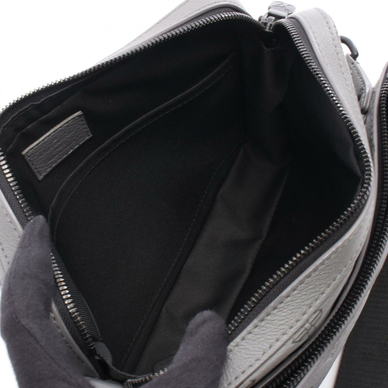 路易威登 Trio Messenger 單肩包 M46603 Monogram Shadow Gray 二手 LV-2