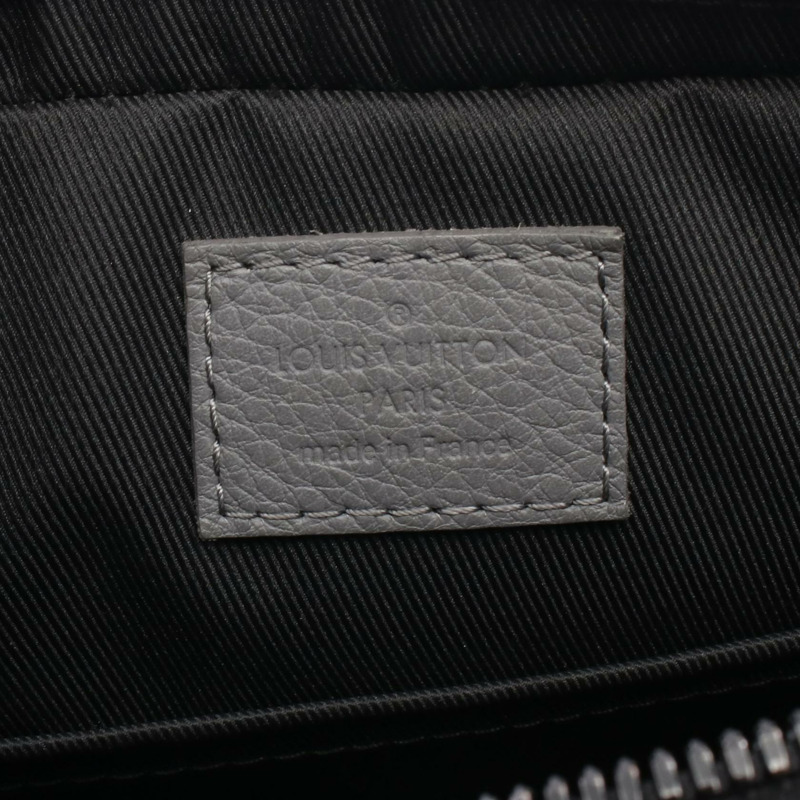 路易威登 Trio Messenger 單肩包 M46603 Monogram Shadow Gray 二手 LV-3