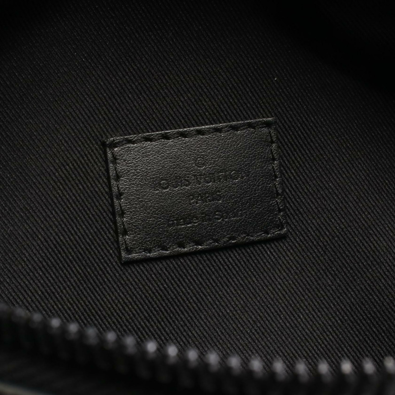 路易威登 Discovery 腰包 PM M46036 Monogram Shadow 皮革 黑色 二手 LV-3