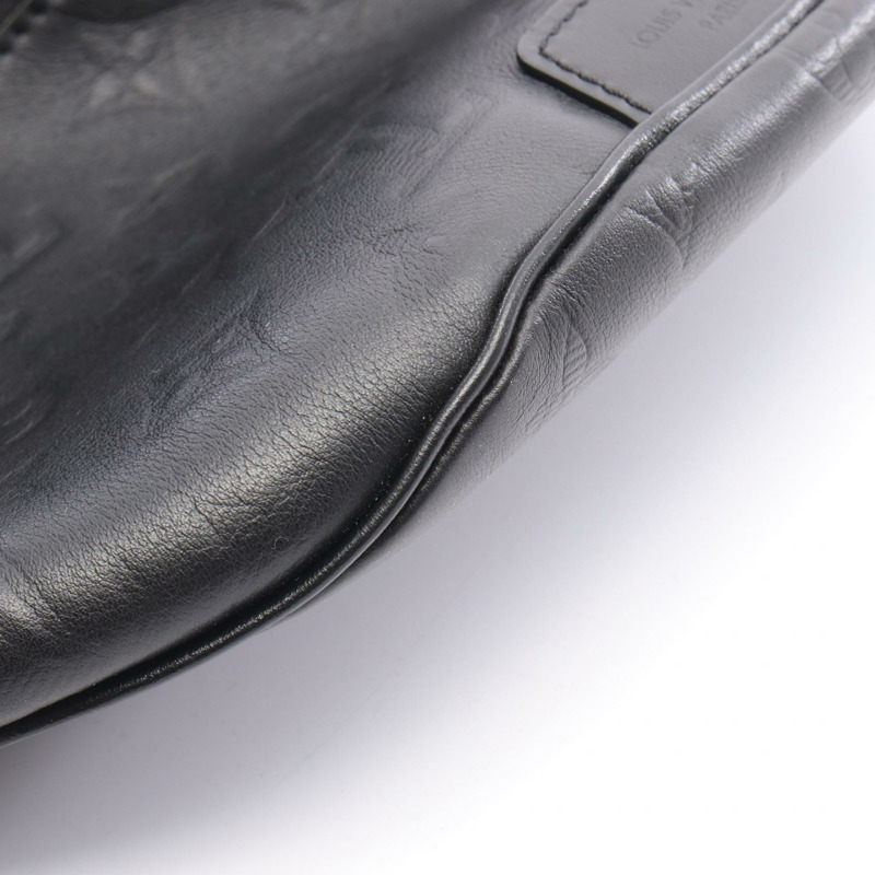 路易威登 Discovery 腰包 PM M46036 Monogram Shadow 皮革 黑色 二手 LV-6