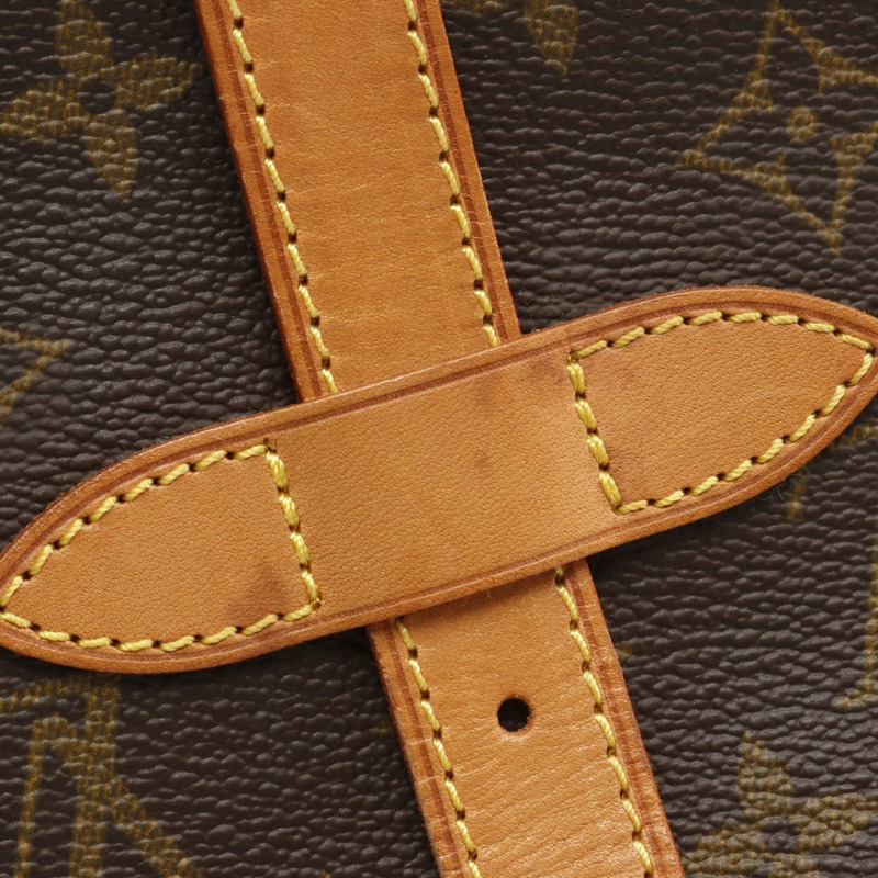 路易威登 Saumur 30 肩挎包 M42256 Monogram 皮革 棕色 LV-8