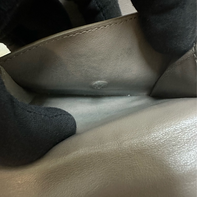 CELINE  大象灰短夾-12