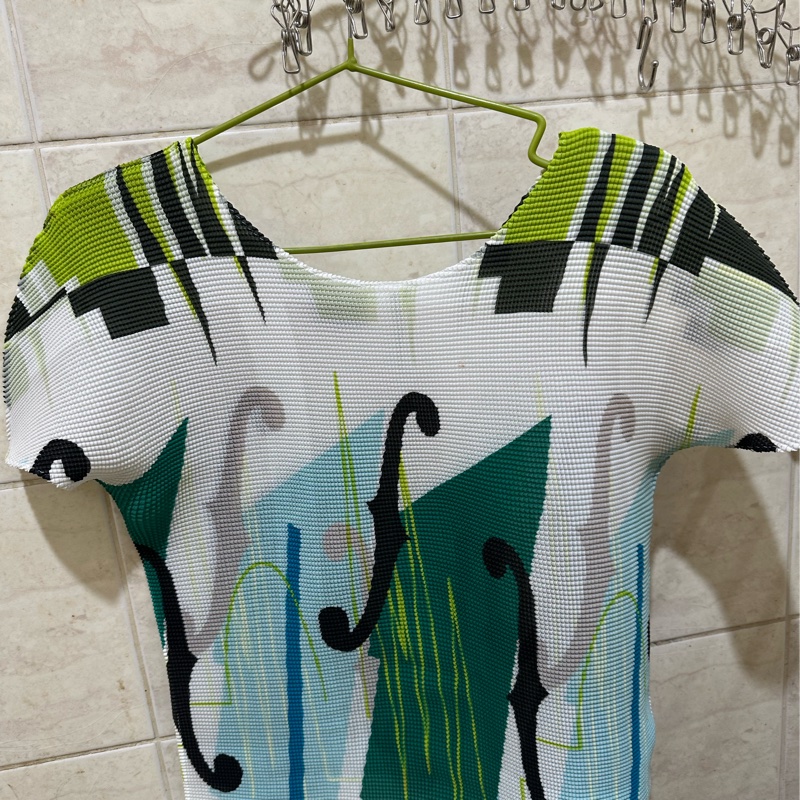 ISSEY MIYAKE ME，藍綠色調！F尺寸！-0