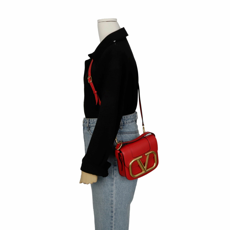 VALENTINO Super V 環形手提單肩包 WW2B0J70-10