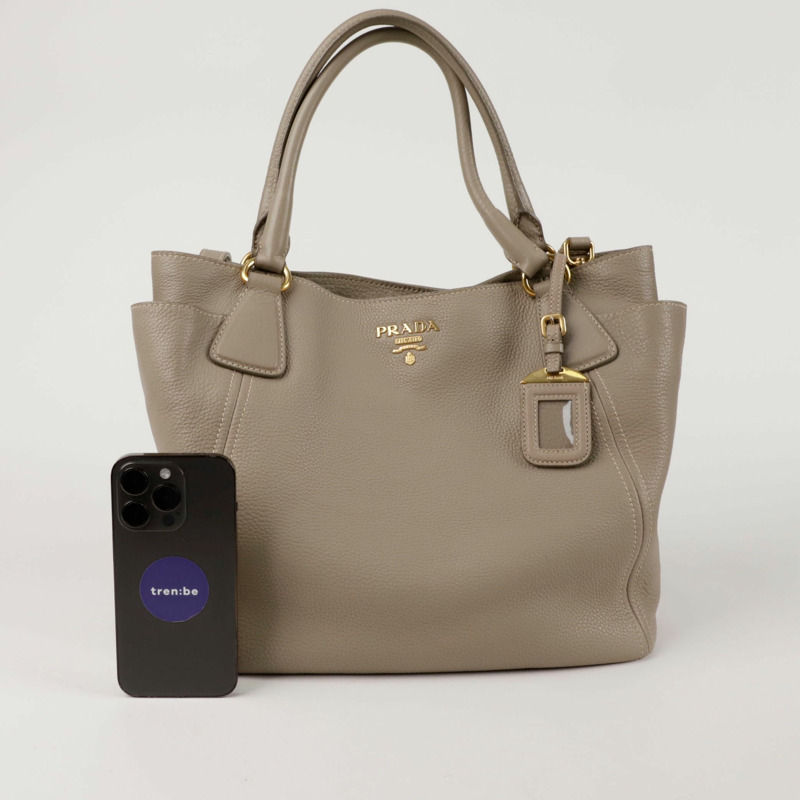 PRADA BN2435 側袋手提單肩包-9