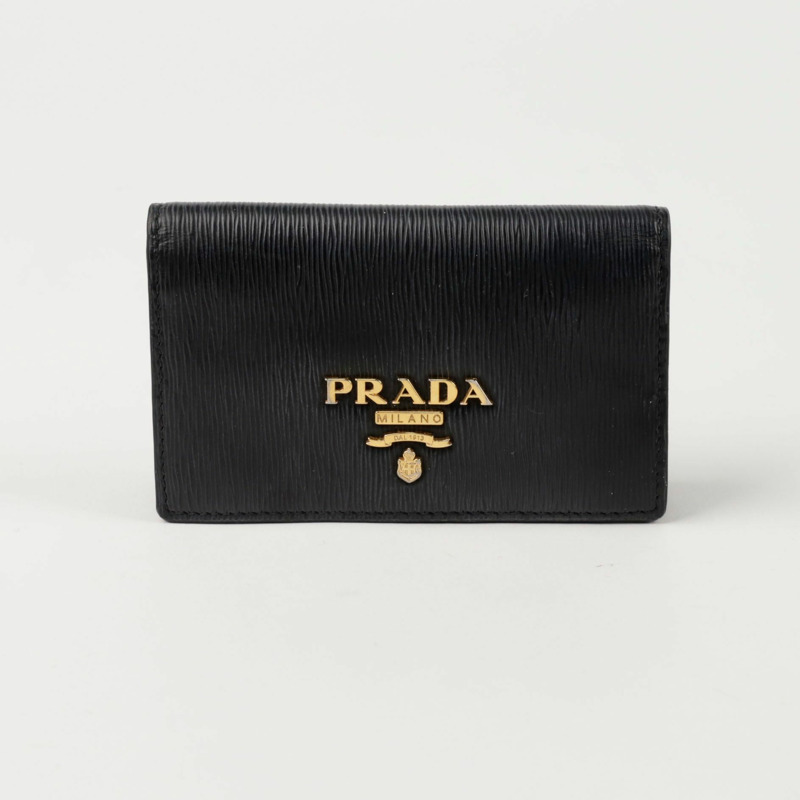 PRADA 1MC122 金屬Logo卡包錢包-0