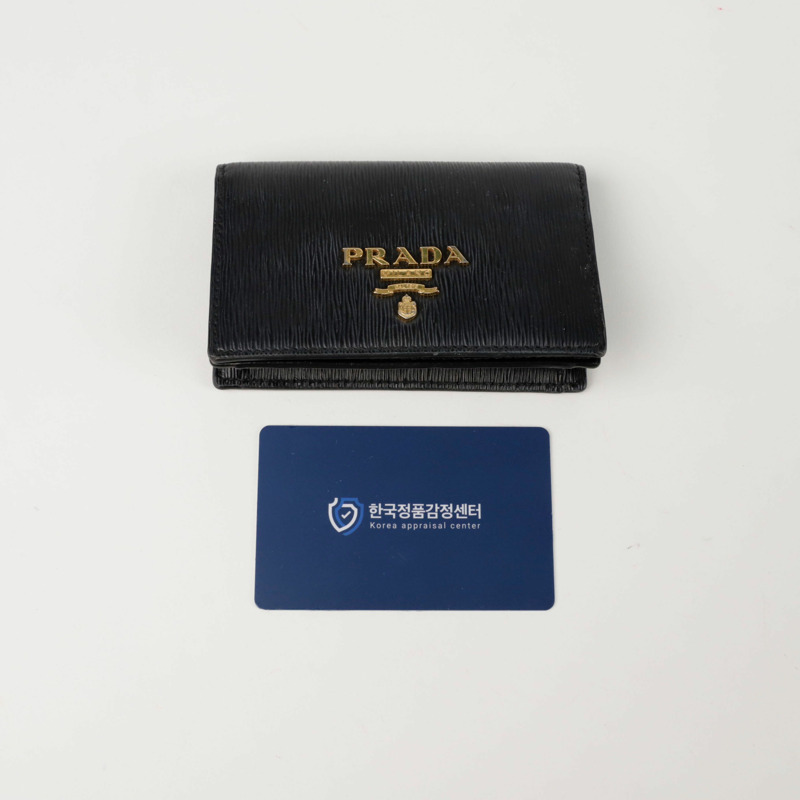 PRADA 1MC122 金屬Logo卡包錢包-7