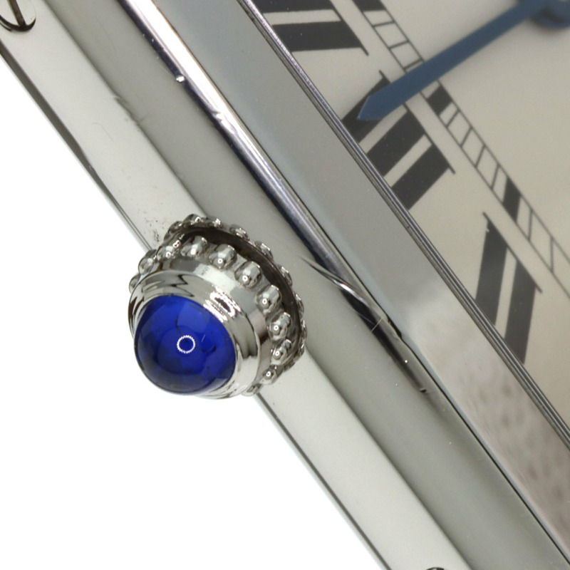 卡地亞 Tank Solo LM WSTA0028 男士精鋼及皮革腕錶-14